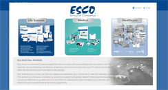 Desktop Screenshot of escoglobal.com